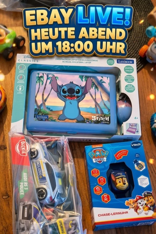 Mega Spielzeug und Resteverkauf mit tollen Auktionen