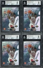 1 CARD - BGS 8 MICHAEL JORDAN Payton 1996-97 TOPPS STADIUM CLUB TC9 TOP CROP