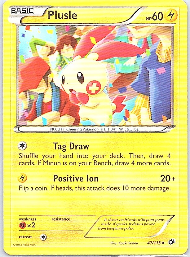 Legendary Treasures #47/113 Plusle