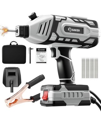 Saker Portable Electric Welding Machine,110V Portable Welder Handheld with IGBT
