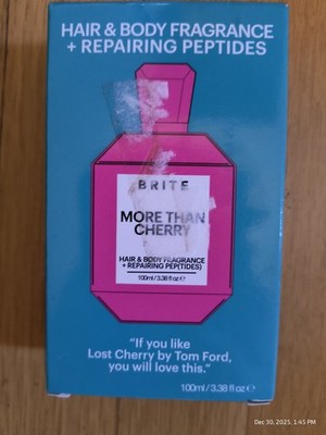 Brite Hair & Body Spray Repairing Peptides More Than Cherry Scent 3.38floz 