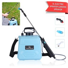 Rechargeable Electric Garden Plant Sprayer 5L Battery Powered Sprayer 2 Nozzles