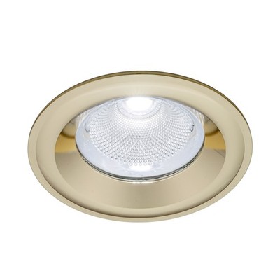 4pcs 5W COB 6000K Recessed Gold LED Down Light Spotlight