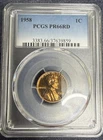 1958 PCGS PR66RD Proof Lincoln Cent 1c