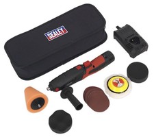 Sealey Cordless Mini Sander/Polisher Kit 75mm 12V