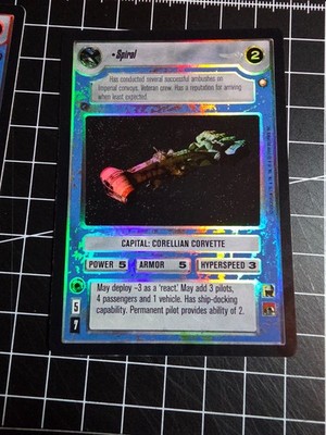 Star Wars CCG Decipher SWCCG: Reflection FOIL Spiral