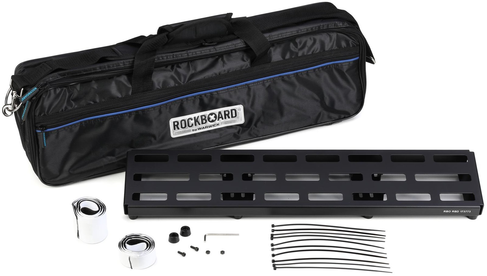 Педалборд RockBoard by Warwick Duo 2.2 с сумкой для выступлений