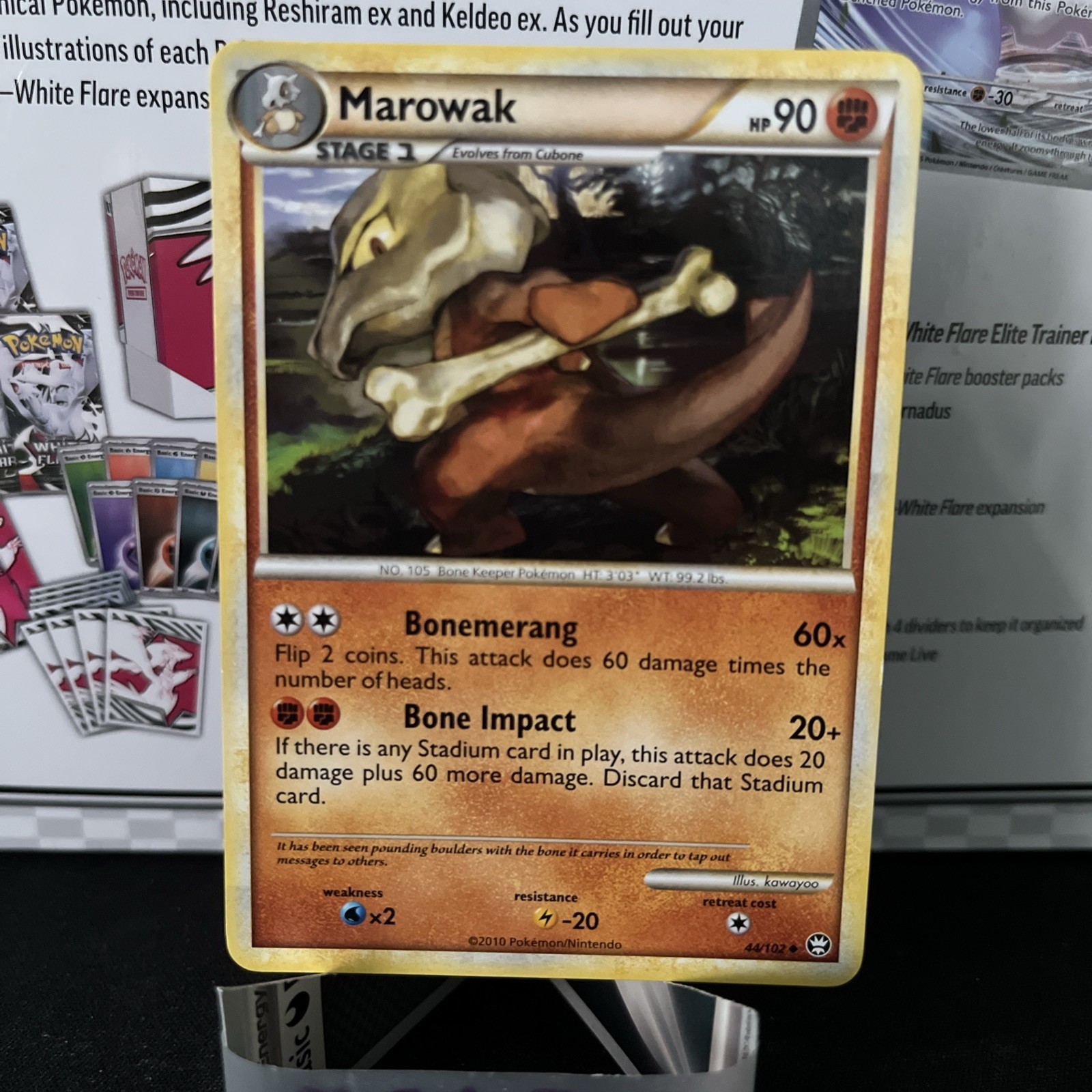 Pokemon TCG Marowak 44/102 Triumphant Regular