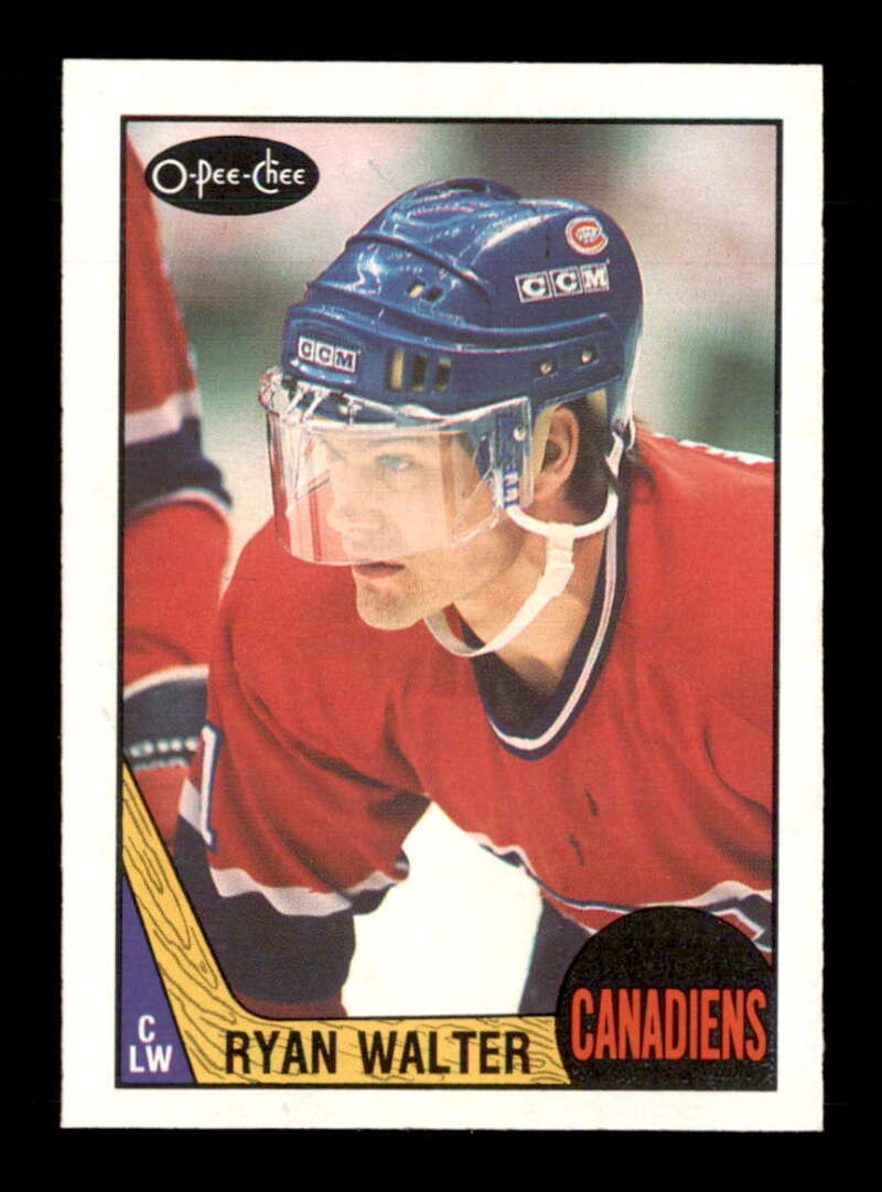 1987 O Pee Chee #231 Ryan Walter   NM/NM+ X2336442