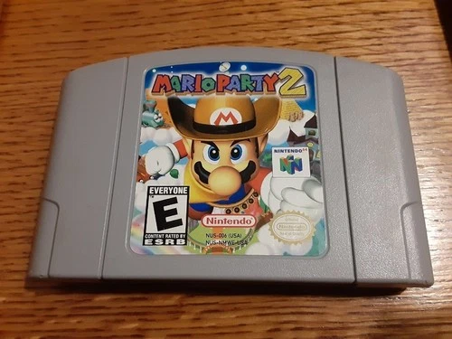 Mario Party 2 (Nintendo 64, 2000) Game Only