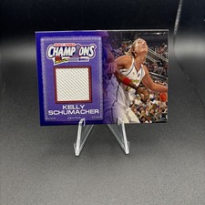 2008 Rittenhouse WNBA Champion Kelly Schumacher /444 Game-Used PM6