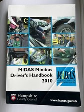 MiDAS Minibus Drivers Handbook 2010 UK Edition (paperback).