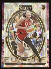 Aaliyah Nye 2025 Panini WNBA Select Basketball Future Cracked Ice #7 (RC)