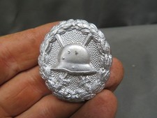 WWI IMPERIAL GERMAN SILVER WOUND BADGE-ORIGINAL-EXCELLENT-NICE FINISH