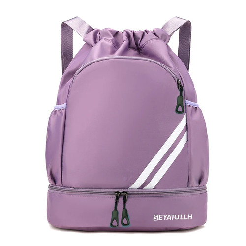 Fitnessrucksack Turnbeutel Sport Basketball Rucksack Reise Outdoor Pack - Bild 33 von 37