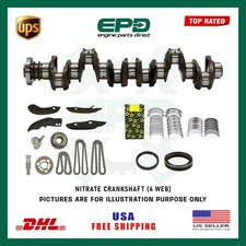 Bmw X3 X4 X5 X6 Series N57d30 3.0l Diesel N57 Crankshaft With Engine Rebuild Kit