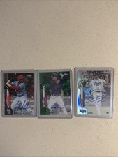 2020 Topps Chrome -Rookie Autographs Colin Poche Randy Arozarena Sam Hilliard RC
