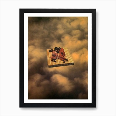 Weekend Plans Kunstdruck gerahmt Wandbild Poster Leinwanddruck Bild