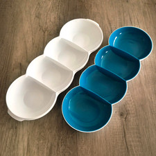 Tupperware® ► Allegra Perle inkl. Deckel | Servierschale ◄ Blau/Weiß | NEU