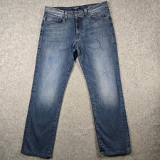 Fidelity Jimmy Jeans Mens 36 Fits 36x28 Blue Straight Leg Denim Made in USA