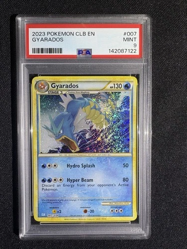 PSA 9 2023 POKEMON CLB-TRADING CARD GAME CLASSIC 007 GYARADOS