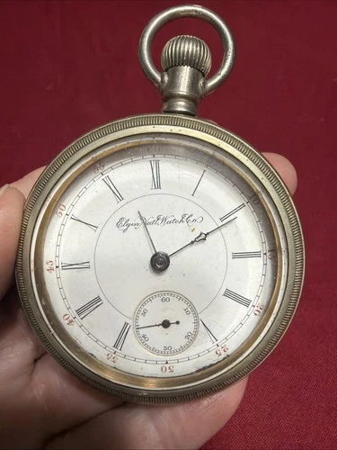 Antique 1894 Men’s Elgin Pocket Watch Size 18