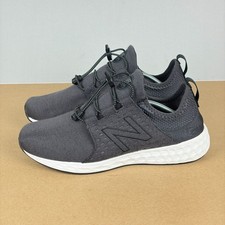 New Balance Fresh Foam Cruz Athletic Shoes Mens 10 Gray Breathable Low Top