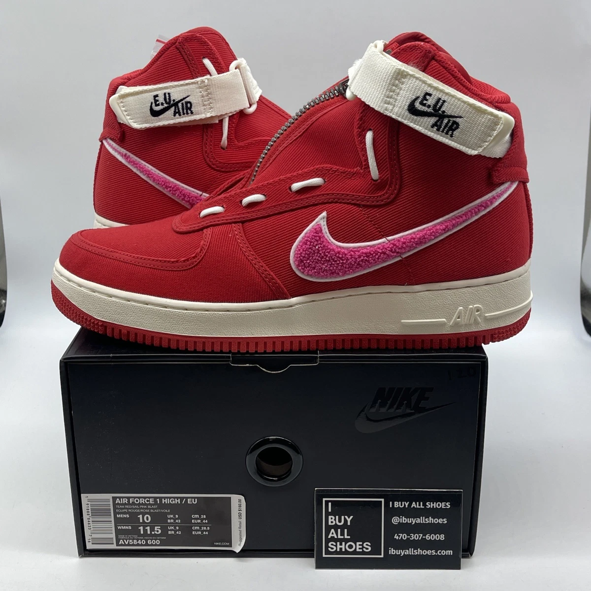 Nike Emotionally Unavailable x Air Force 1 High Heart | eBay