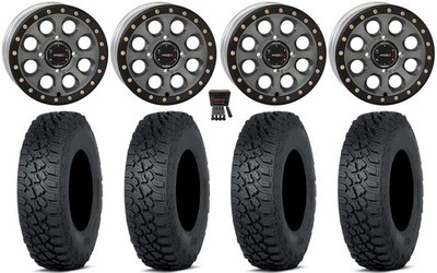 System 3 SB-7 14'' Wheels Ti (4+3) 30'' Tenacity XNR Tires Textron Wildcat XX