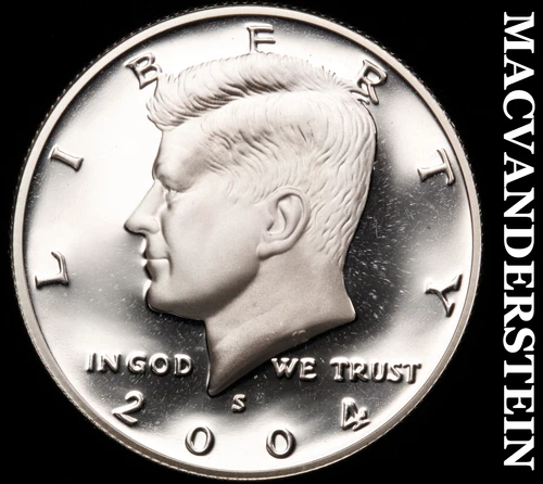 2004-S Kennedy Half- Silver Choice Gem Proof Luster No Reserve #i2252
