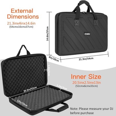 Carrying Hard Case for Pioneer DJ DDJ-SB3 SB2 DJ/DDJ-400