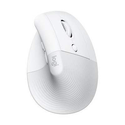 Logitech Lift Vertical Ergonomic Mouse, Wireless, Bluetooth or Logi Bolt USB rec