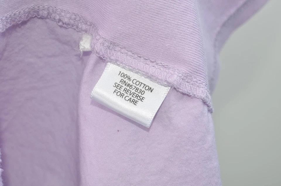 Croft & Barrow Button-Up Shirt Womens 2X Purple Eyelet Embroidered Pockets - Image 4 of 4