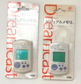 Sega Dreamcast Visual Memory Unit VMU HKT-7002 White New in Package Japan
