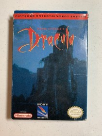 Bram Stoker&rsquo;s Dracula Nintendo NES Complete In Box! Very Uncommon. Great Shape