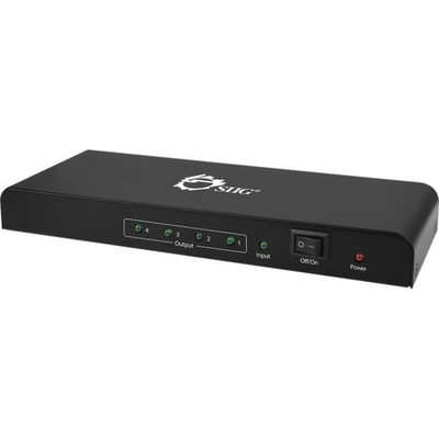 SIIG CEH22C12S1 4K HDMI 4-Port Splitter