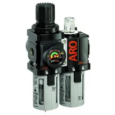 Aro C38221-610 Filter/Regulator/Lubricator, 0 To 140 Psi