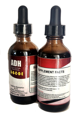 ADH Autism & Attention Deficit Hyperactivity Disorder supplement (Adult 1,60ml)
