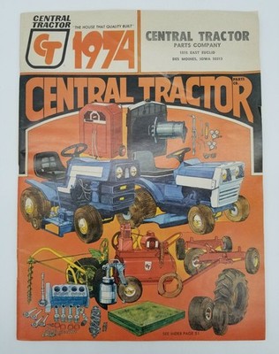 1974 Central Tractor Parts Company Catalog ~ Des Moines Iowa