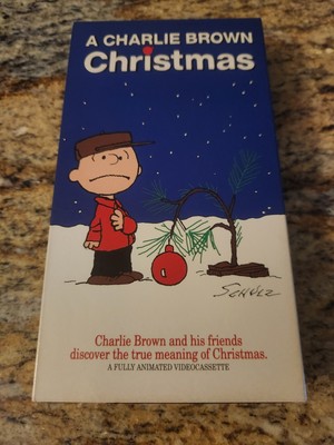 A Charlie Brown Christmas Shell Oil Promo Peanuts VHS 1990's Vintage | eBay
