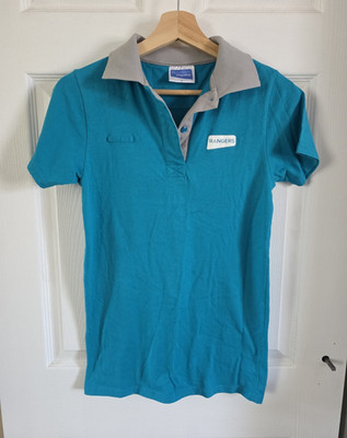 Girlguiding Rangers Mädchen blau/grau Kurzarm Piqué Polo Uniform Shirt 6