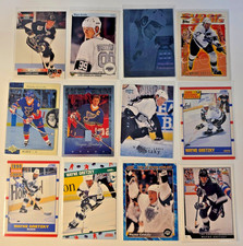 12 Wayne Gretzky cards Los Angeles Kings Edmonton Oilers St Louis Blues