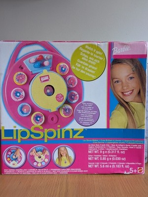 RARE Sealed Vintage Barbie LipSpinz Lip Gloss Maker Mattel Age 5+ Discontinued 