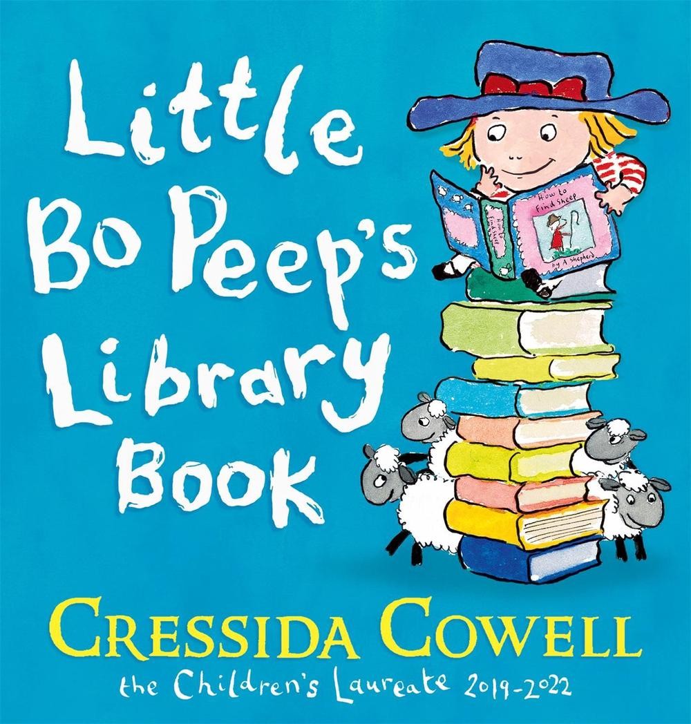 Little Bo Peep's Library Book by Cressida Cowell Paperback Book