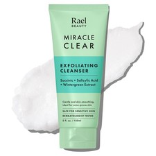 Rael Miracle Clear Facial Cleanser – Makeup Remover, Face 5 Fl Oz (Pack of 1) 