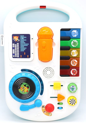 Baby Einstein Musical Mix 'N Roll Activity Center DJ Music Toy Tested