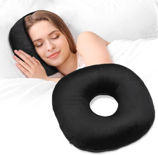 Ear Piercing Pillow for Side Sleepers with Ear Hole, CNH Relief Cushion