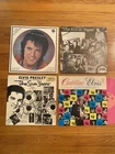 ELVIS PRESLEY SUN YEARS & 3 NM 4 LP LOT ORIG. PICTURE DISC PINK VINYL FREE SHIP
