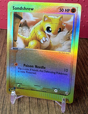 Pokemon Company Sandshrew 75/100 EX Sandstorm Reverse Holo EN 2003 50 HP on eBay