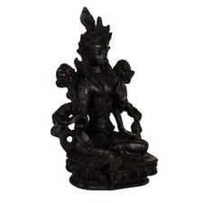 Tibetan Buddhist Black Tara Maa Statue Goddess Decorative Showpiece Figurine